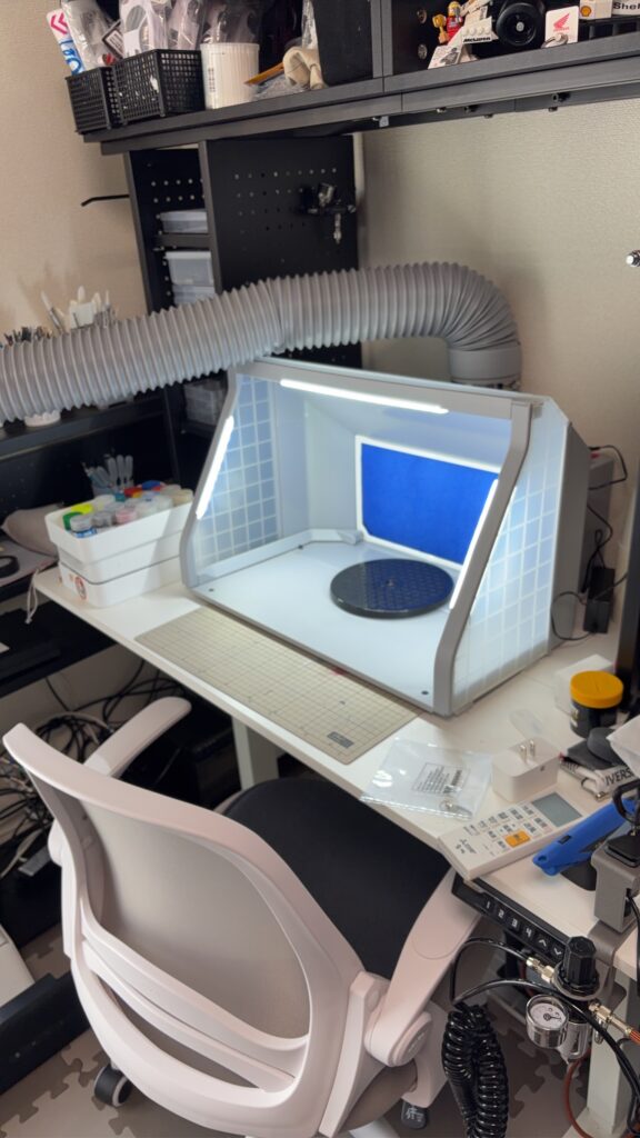 urlife 塗装ブース DFPB01 ABS ホワイト | yozigen