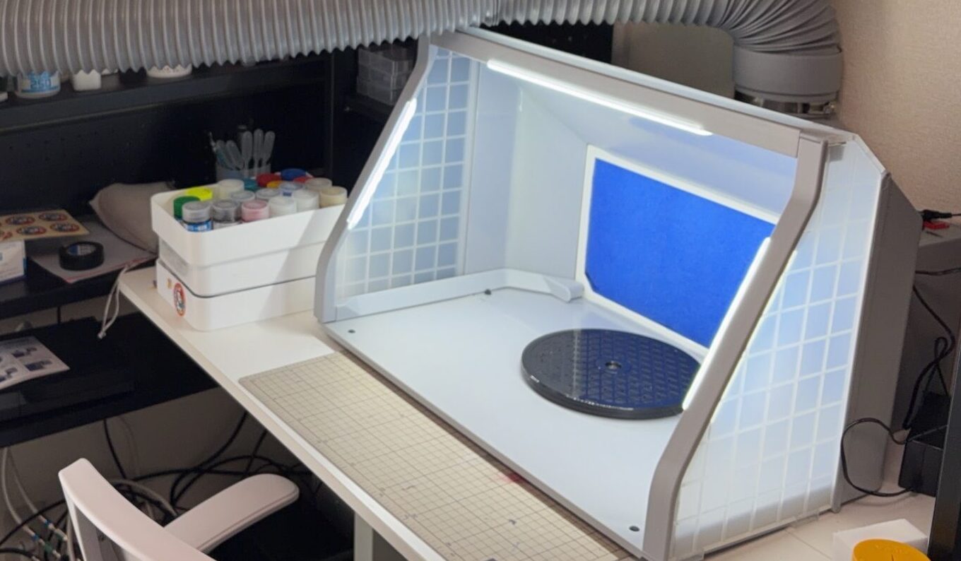 urlife 塗装ブース DFPB01 ABS ホワイト | yozigen